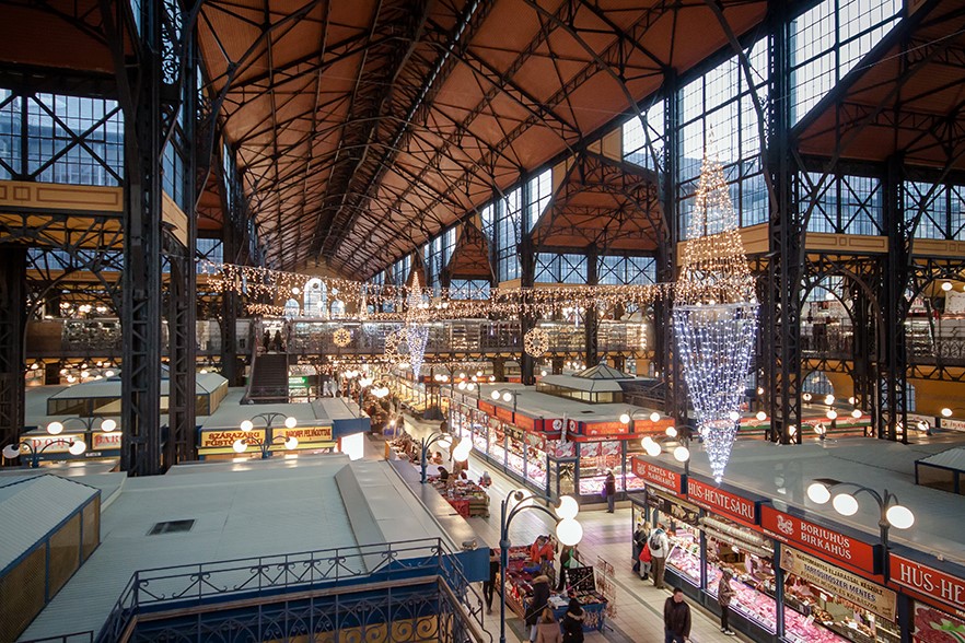 Advent a Vásárcsarnokban